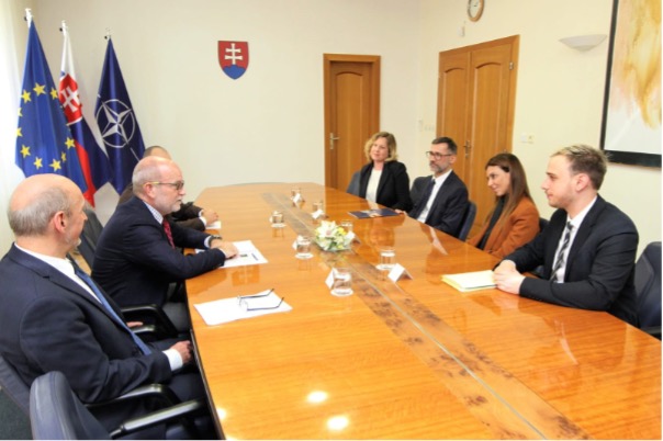 AJC delegation meeting Slovak Foreign Minister Ratislav Kacer